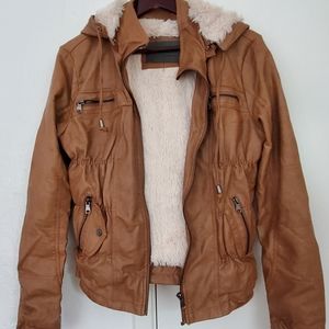 Ci Sono fur-lined jacket